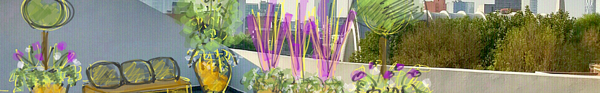 Diseño de jardines urbanos